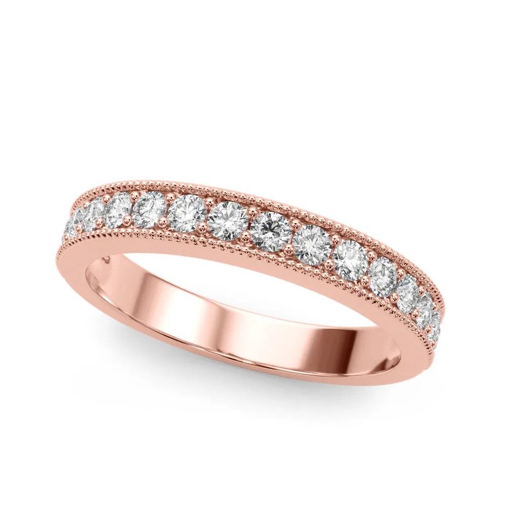 14k Vintage Ladies Wedding Band / Attachment