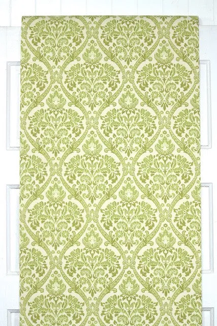 1960s Damask Vintage Wallpaper