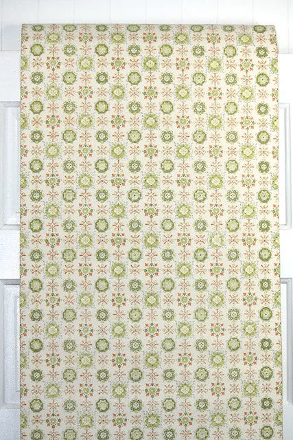1960s Geometric Vintage Wallpaper