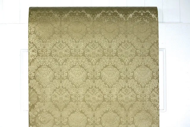 1970s Damask Vintage Wallpaper