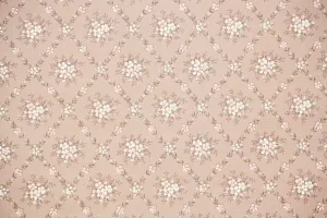 1970s Floral Vintage Wallpaper