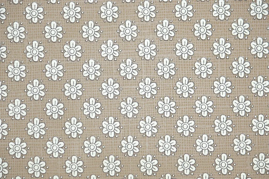 1970s Floral Vintage Wallpaper