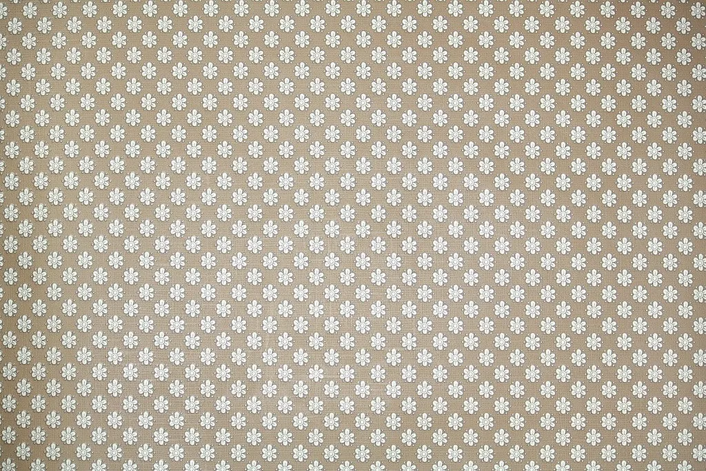 1970s Floral Vintage Wallpaper