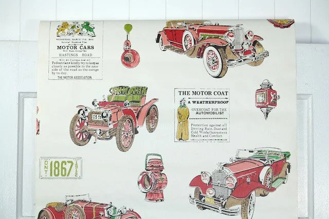 1970s Novelty Vintage Wallpaper