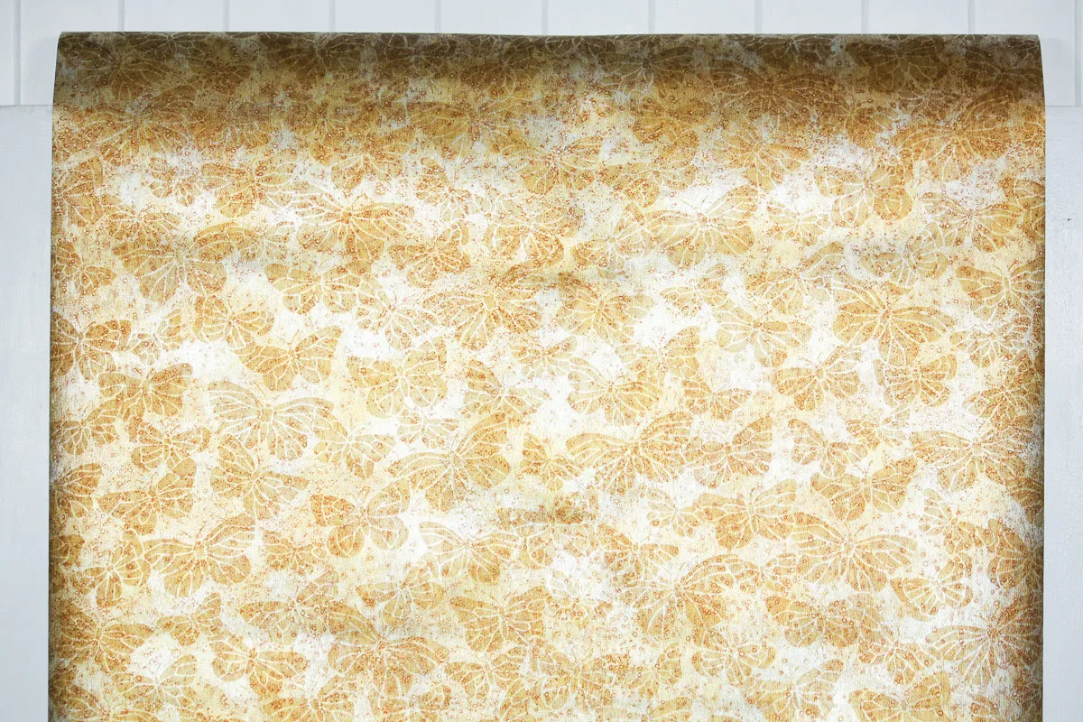 1970s Novelty Vinyl Vintage Wallpaper
