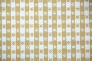 1970s Plaid Vinyl Vintage Wallpaper