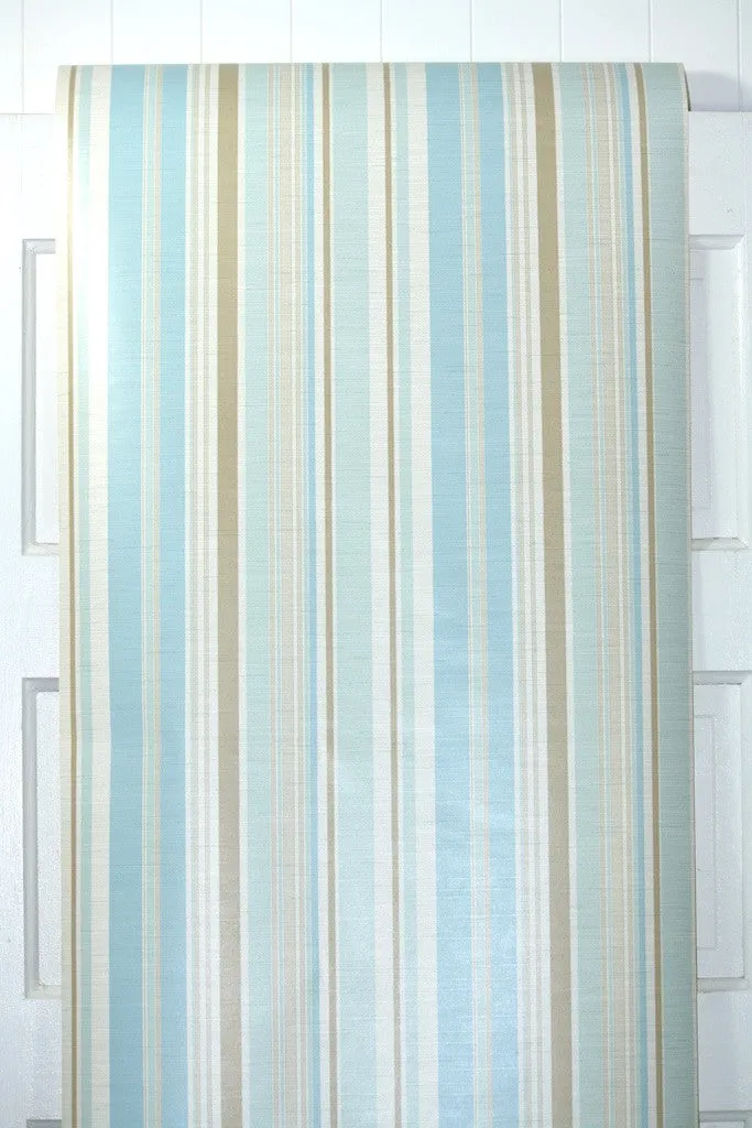 1970s Stripe Vintage Wallpaper