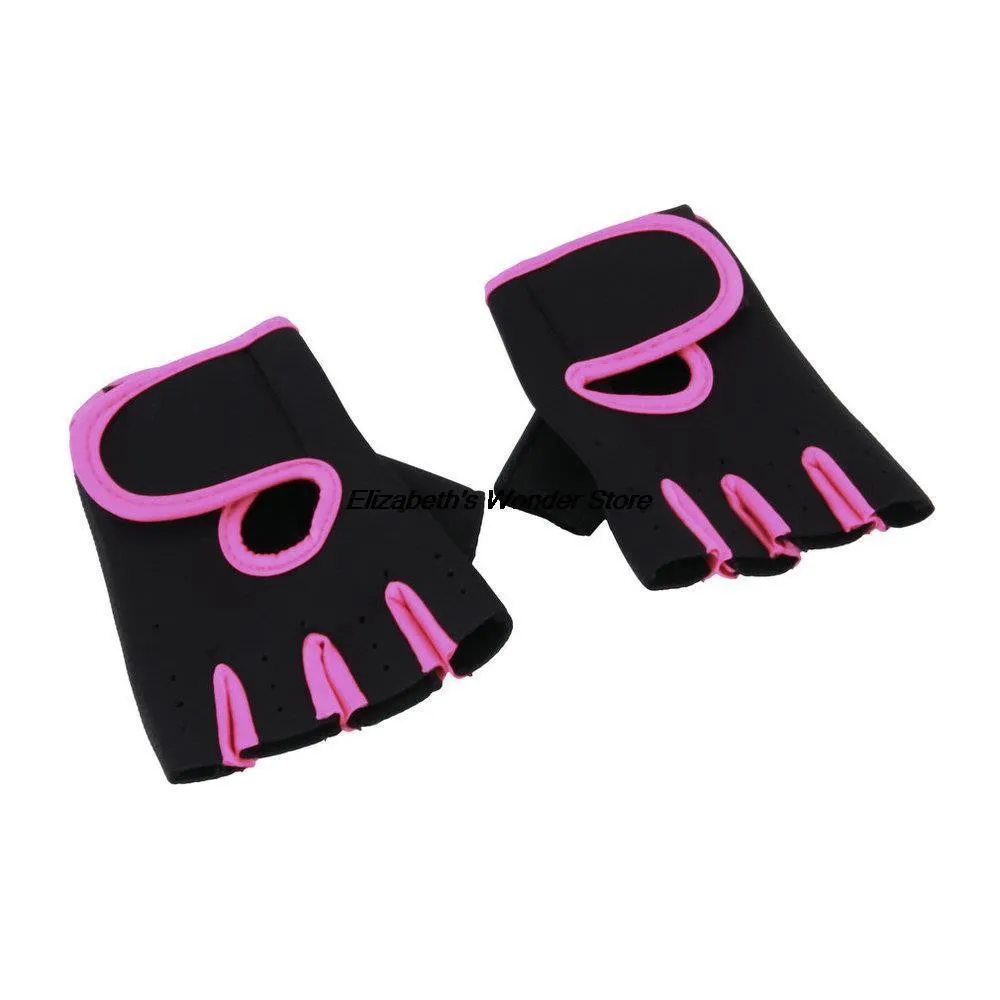 1pair Sports Gloves Fitness Exercise Training Gym Gloves Half Finger Weightlifting Gloves Multifunction for Men Women