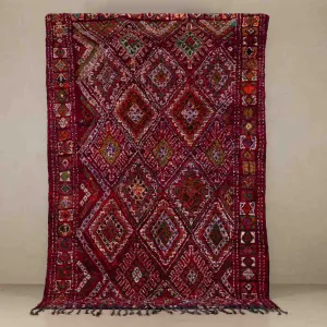 Achwak - vintage beni mguild rug