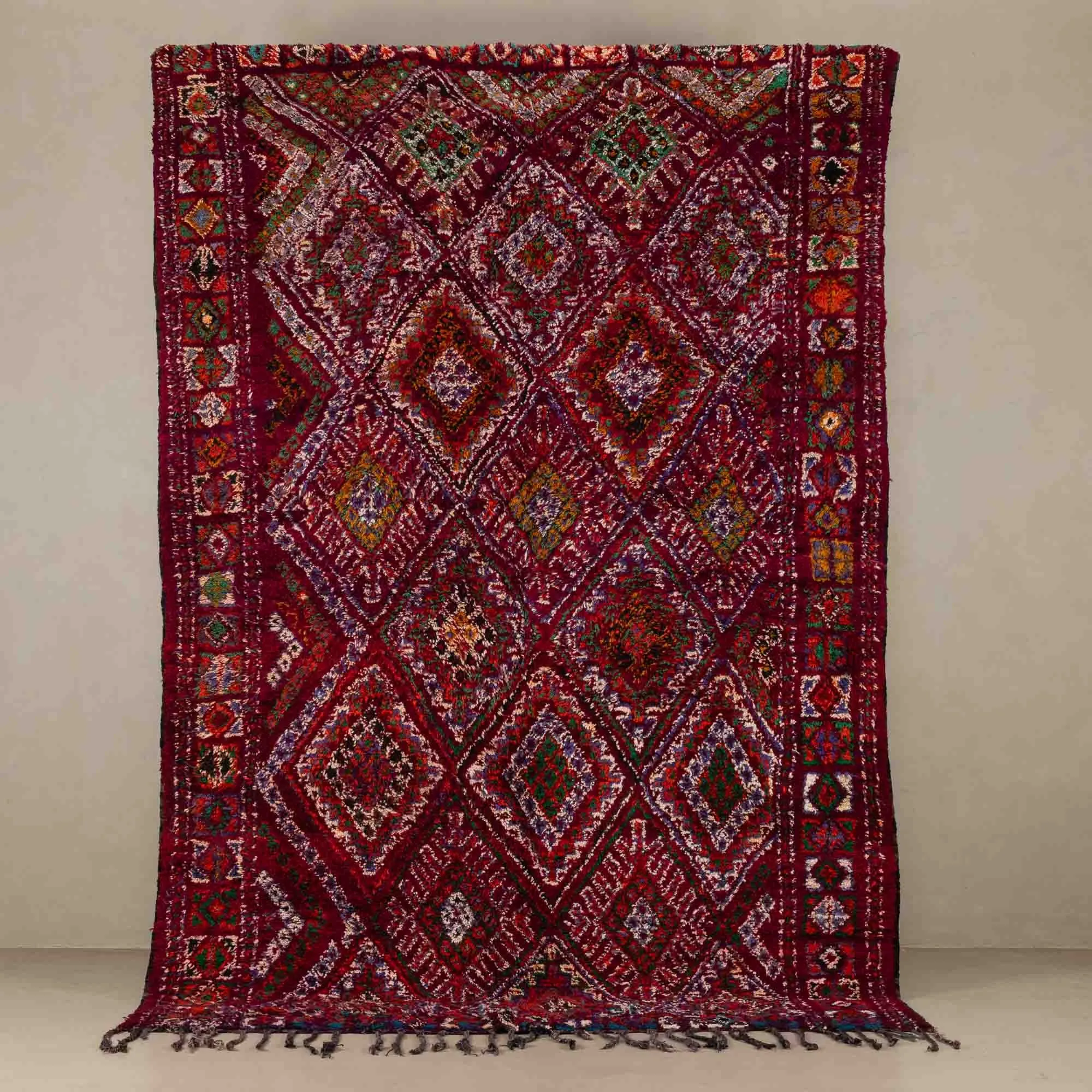 Achwak - vintage beni mguild rug