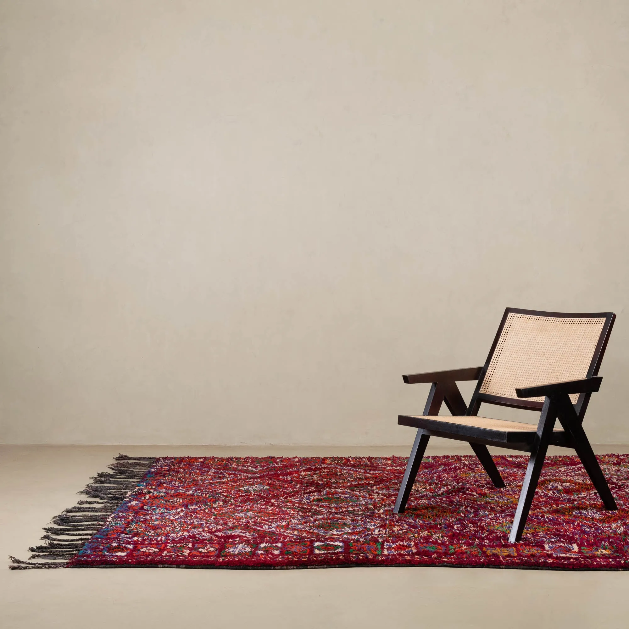 Achwak - vintage beni mguild rug