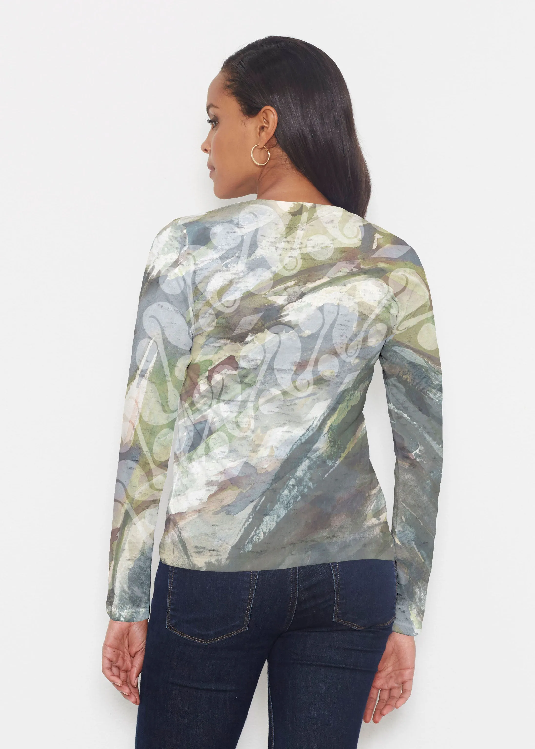 Annaleise (15055) ~ Signature Long Sleeve Crew Shirt