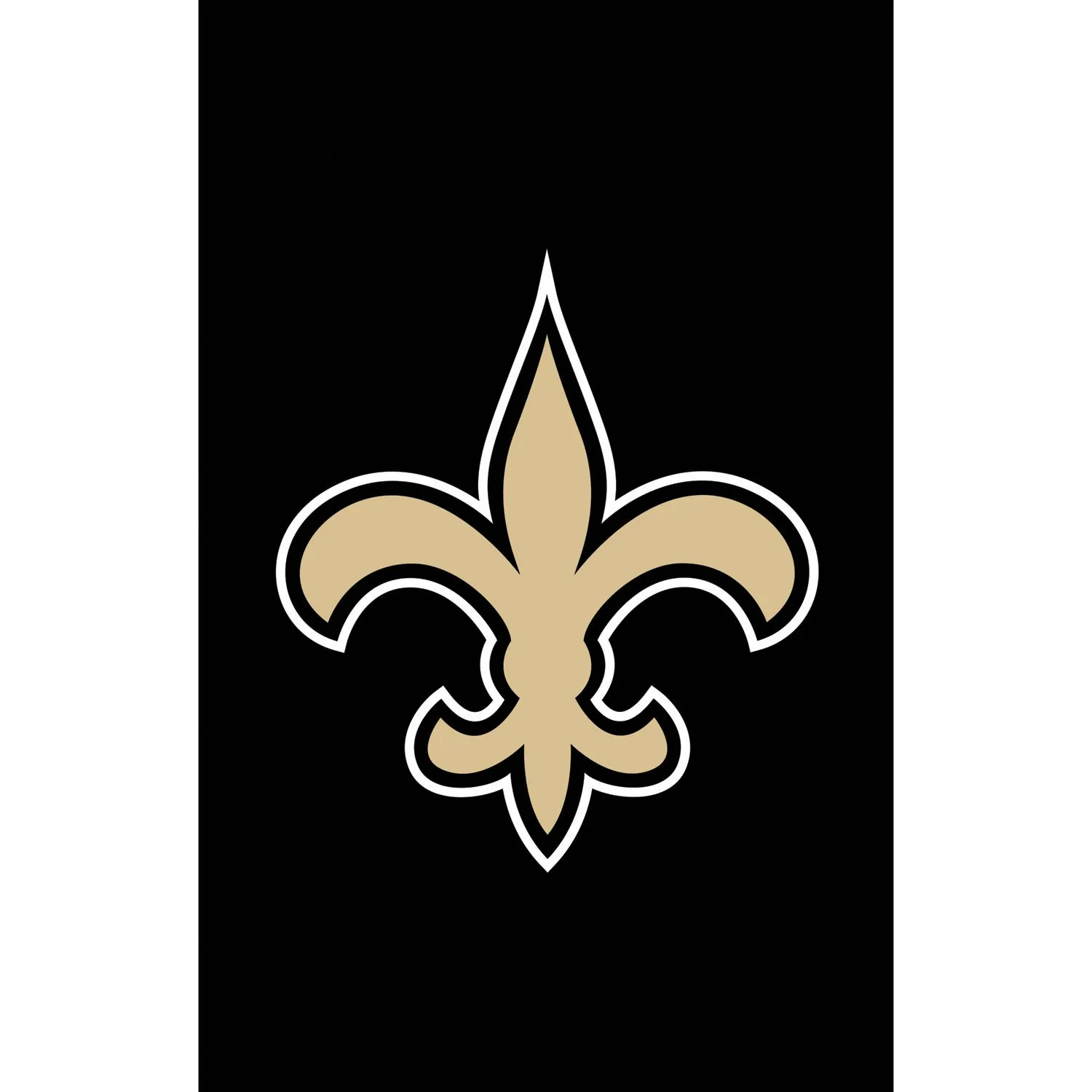 Applique Flag, Reg, New Orleans Saints,15a3819