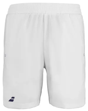 Babolat Play Mens Badminton Shorts - White