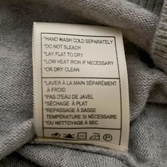 BB Dakota Steve Madden Olivia Sweater Dress Grey Crewneck Knit Womens Size Small