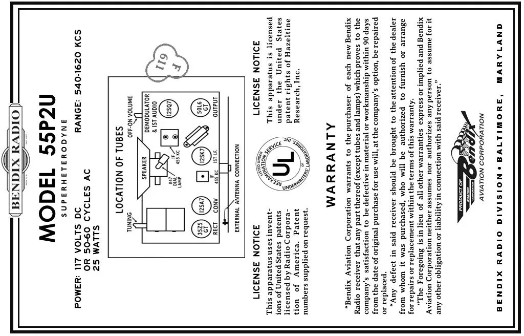 BENDIX-55P2U