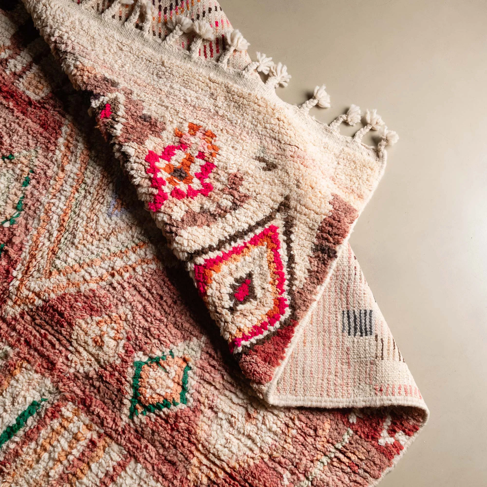 Besma - vintage boujad rug