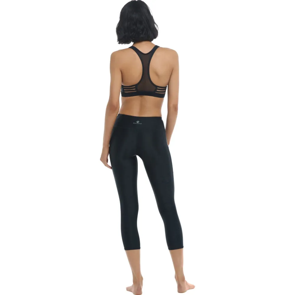 BODY GLOVE SMOOTHIES EQUALIZER SPORTS BRA BLACK