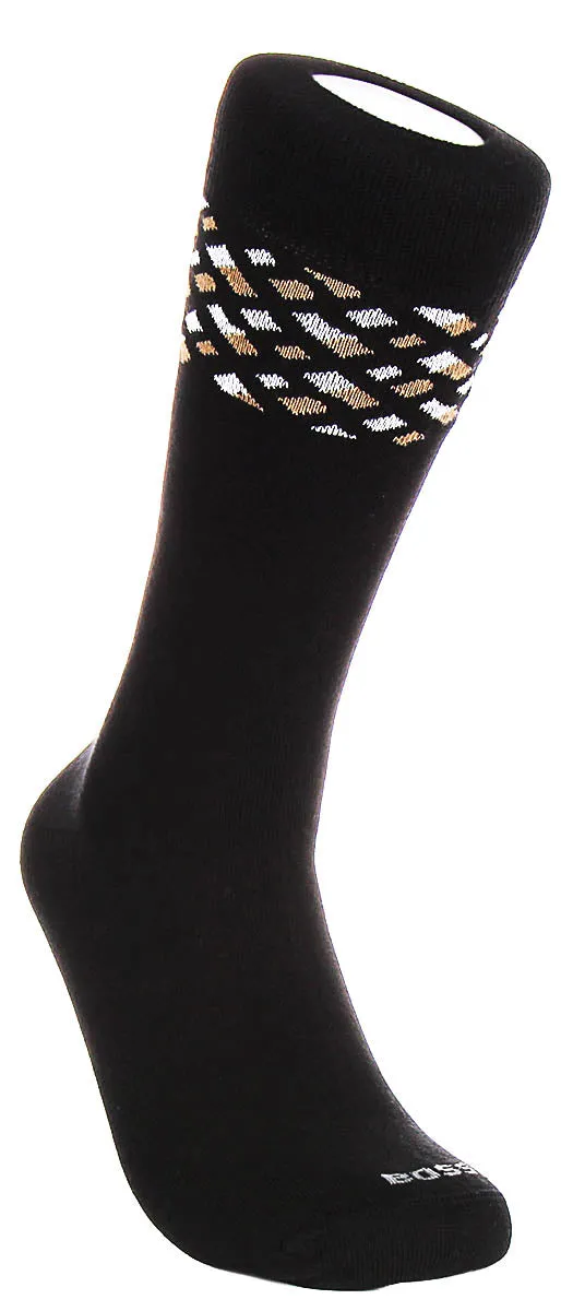 Boss 2 Pairs Mono Regular Length In Black Socks