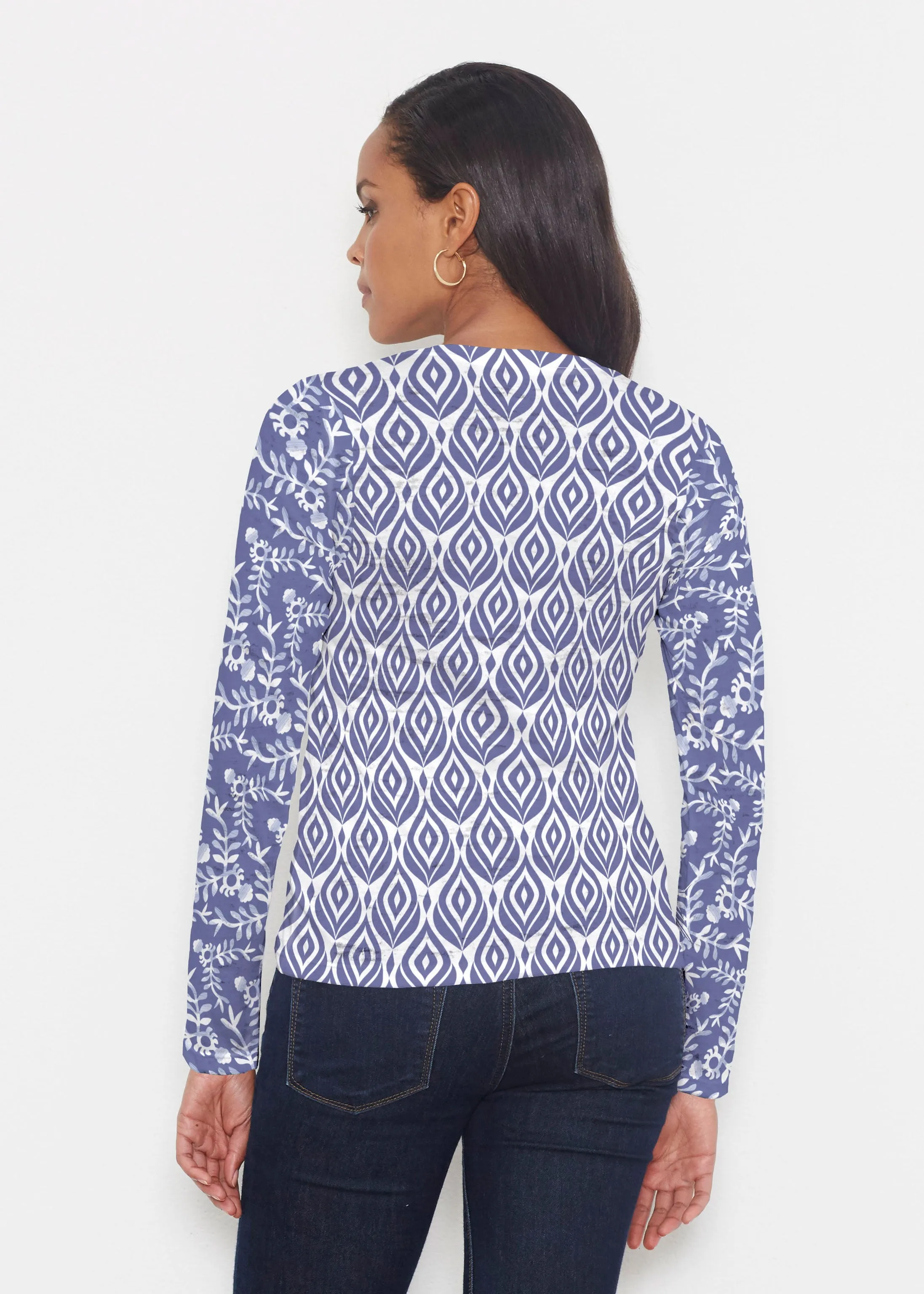Budding Antlers (8030) ~ Signature Long Sleeve Crew Shirt