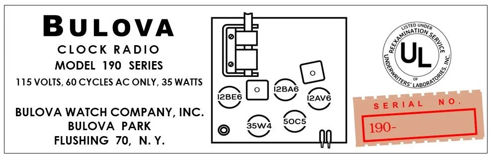 BULOVA-190-SERIES