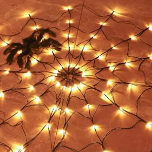 CALANDIS® Spider Fairy Light Halloween Tree Porch Hanging Lamp Bedroom Decor USB