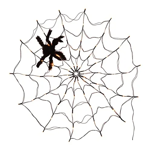 CALANDIS® Spider Fairy Light Halloween Tree Porch Hanging Lamp Bedroom Decor USB