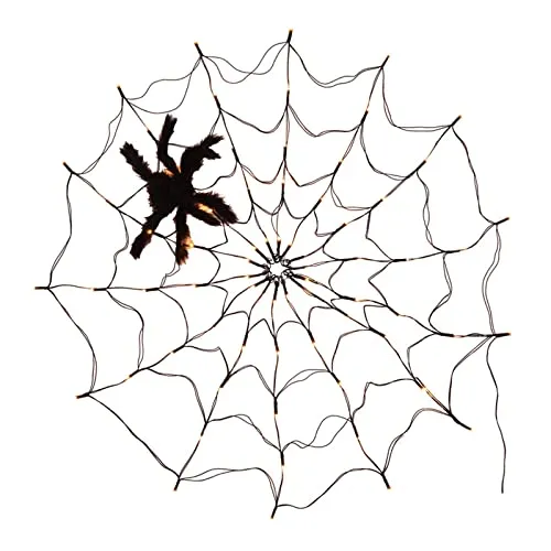 CALANDIS® Spider Fairy Light Halloween Tree Porch Hanging Lamp Bedroom Decor USB