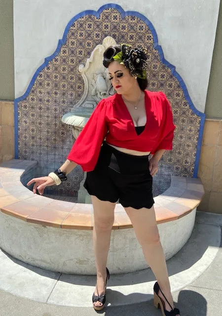 Camila Blouse -  Red