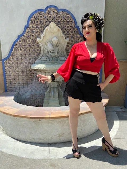 Camila Blouse -  Red