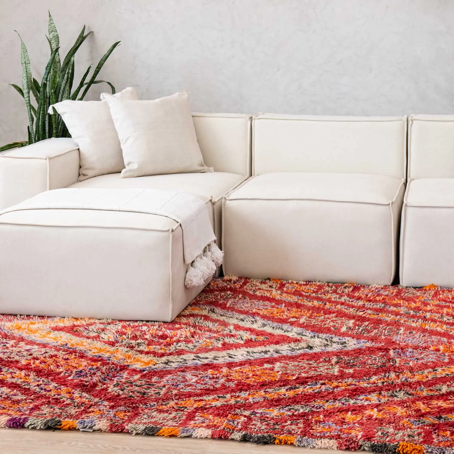 Chakira - vintage beni mguild rug