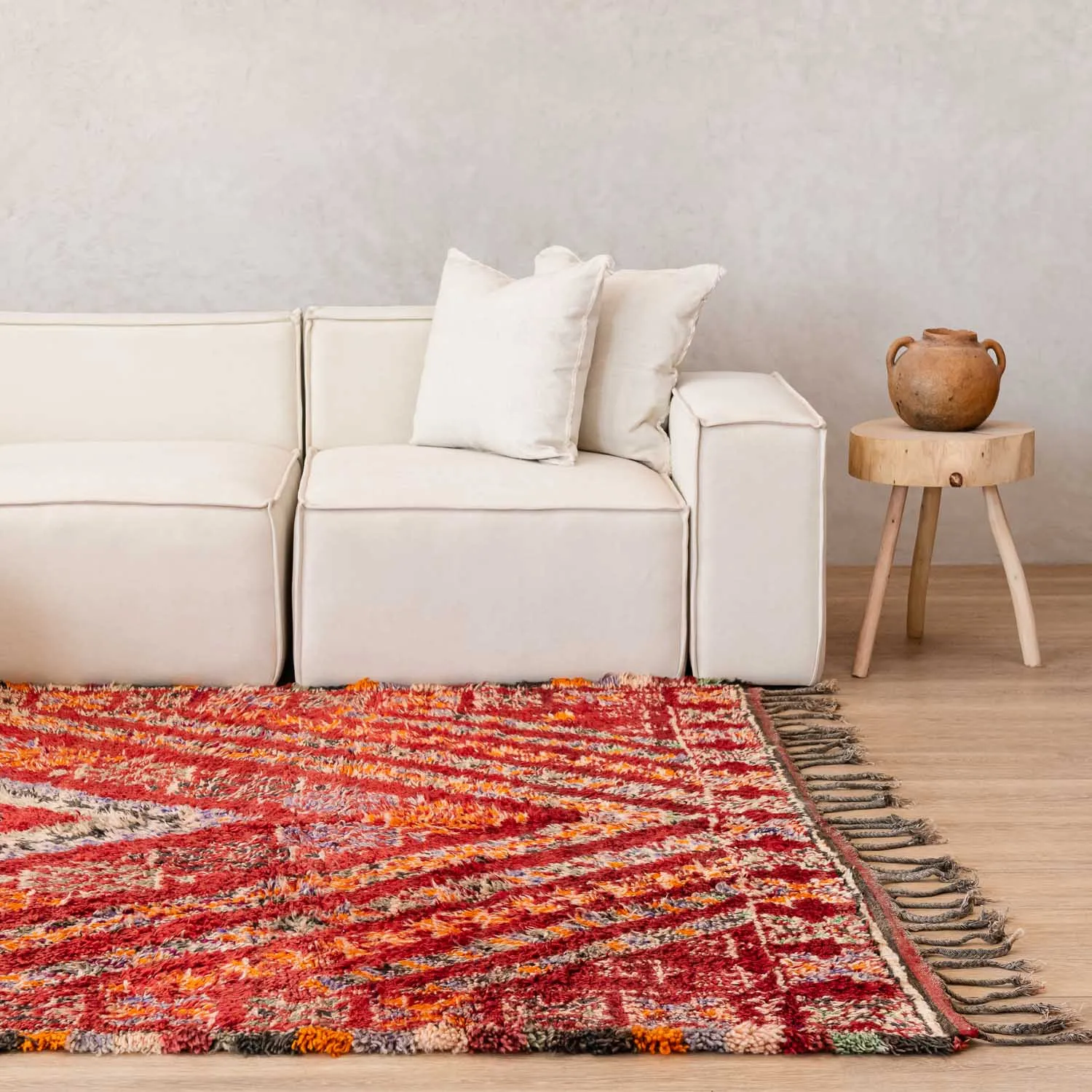 Chakira - vintage beni mguild rug