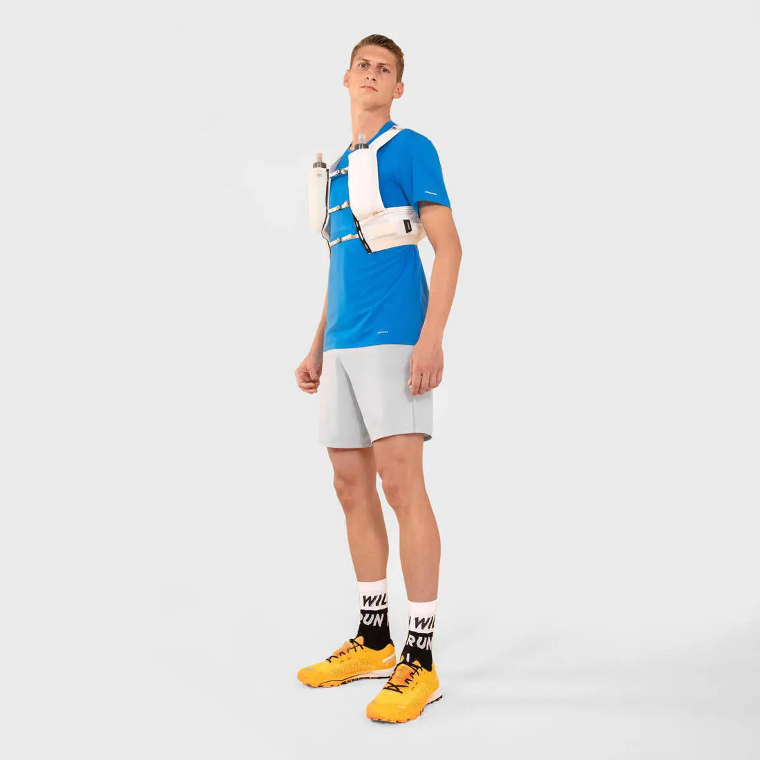 CHAUSSETTES DE RUNNING RUN900 EPAISSES MI-MOLLET