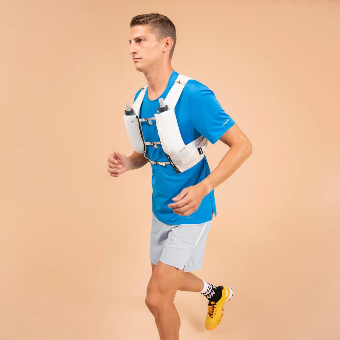 CHAUSSETTES DE RUNNING RUN900 EPAISSES MI-MOLLET