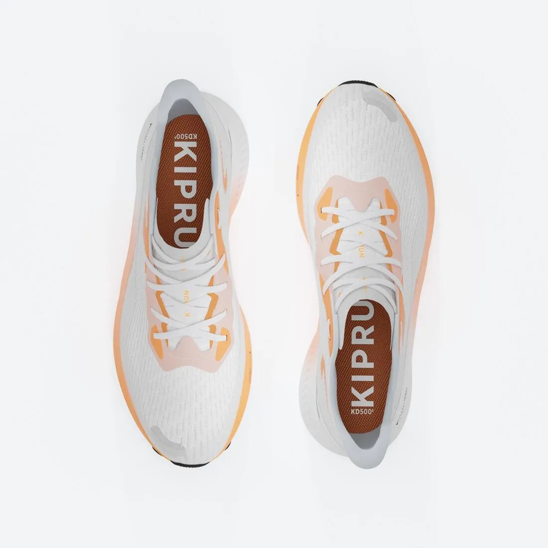 CHAUSSURE DE RUNNING HOMME KIPRUN KD500 3 BLANC ET