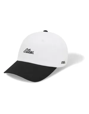 Cursive Dad Cap - Boa (Black)