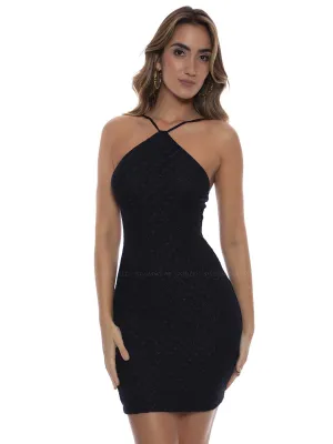 Diamond Cut Short Dress