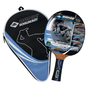 Donic Schildkrot Legends Premium Silver Bat & Cover