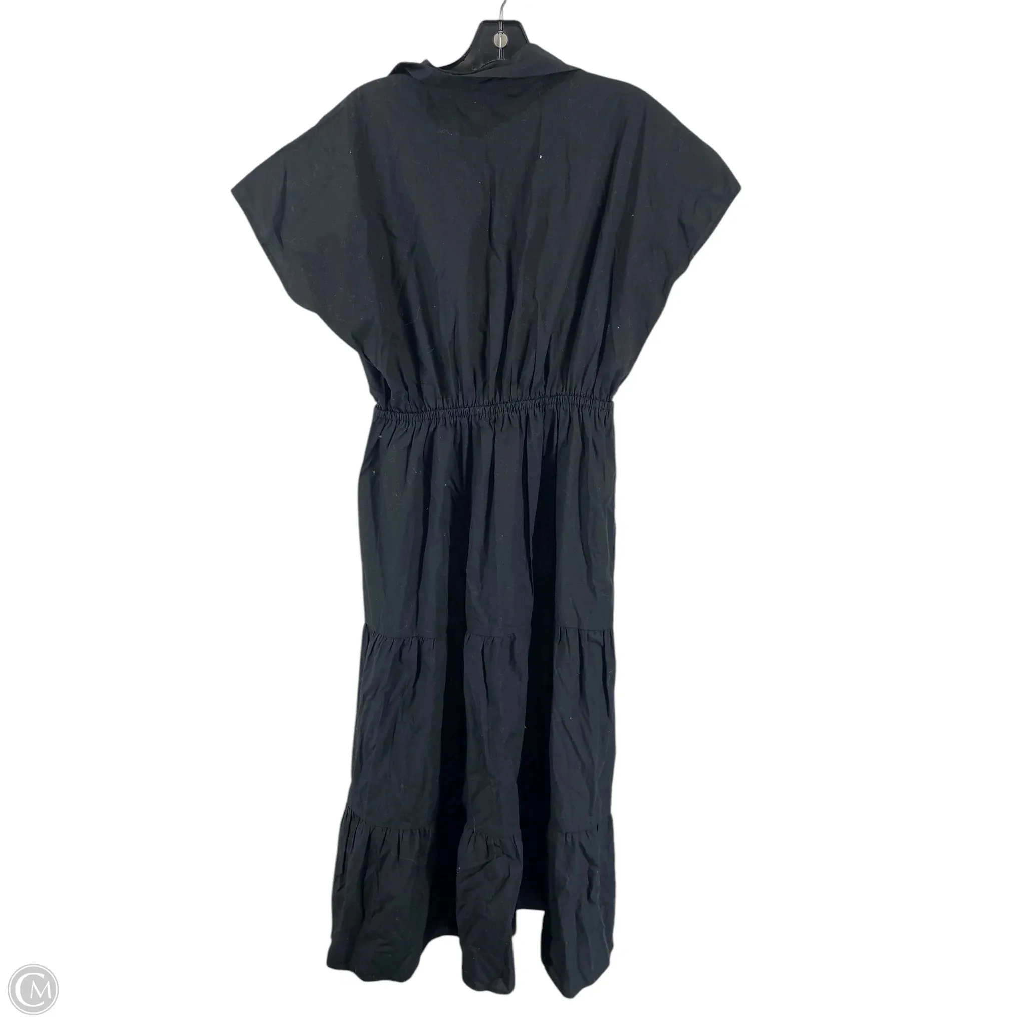 Dress Casual Maxi By Zara In Black, Size: L