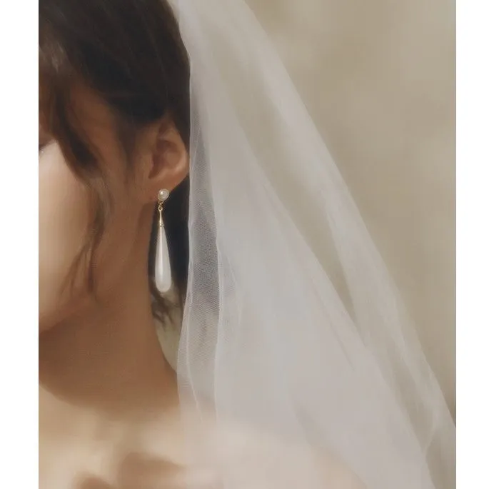 dripping water earrings