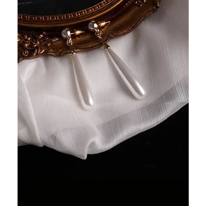 dripping water earrings