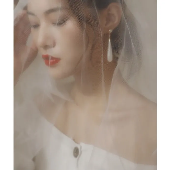 dripping water earrings