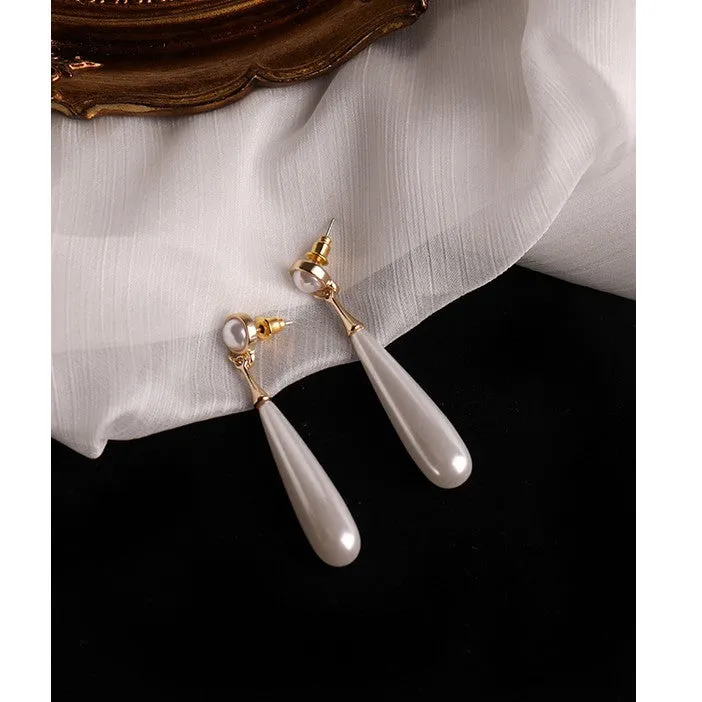 dripping water earrings