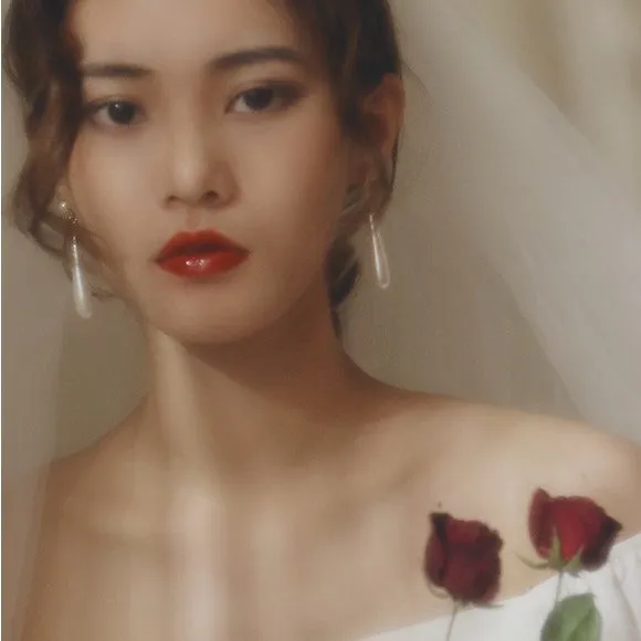 dripping water earrings