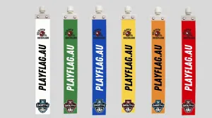 Durable Silk-Screen Custom Team Flags