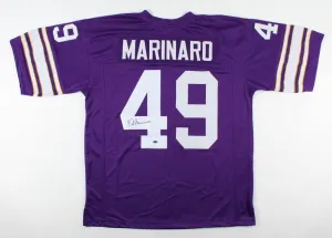 Ed Marinaro Signed Minnesota Vikings Jersey (RSA Holo) Running Back / TV Star