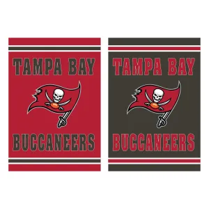 Embossed Suede Flag, GDN Size, Tampa Bay Buccaneers,14es3829