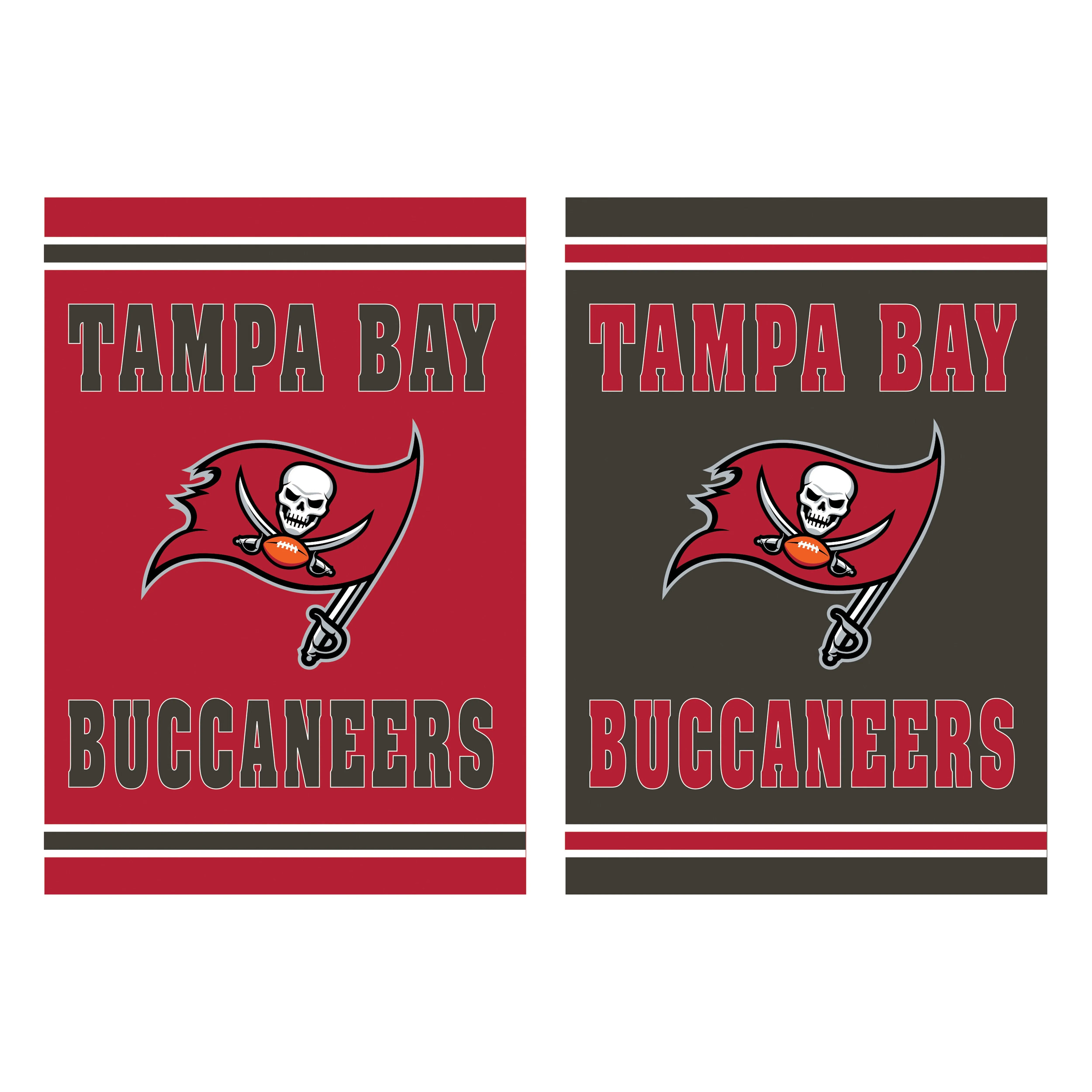 Embossed Suede Flag, GDN Size, Tampa Bay Buccaneers,14es3829