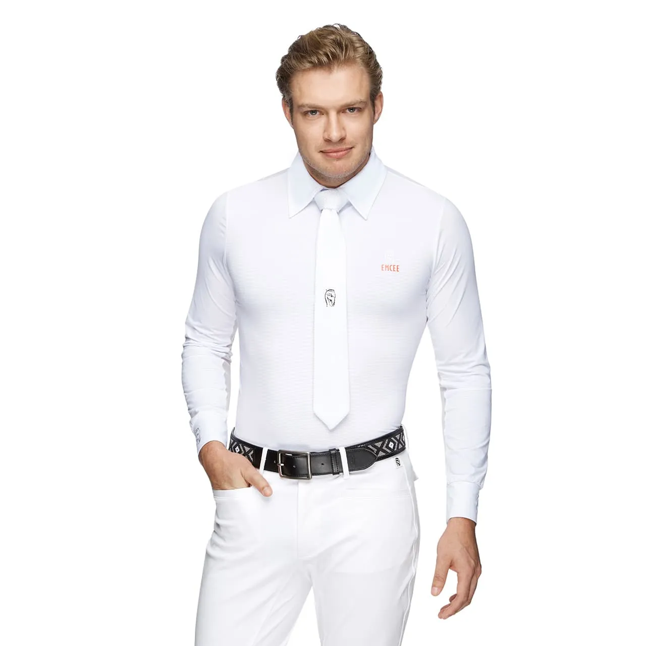 Emcee Mens Marco Long Sleeve Competition Shirt