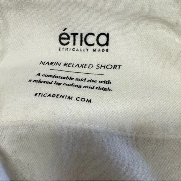 ETICA Denim | Narin Relaxed Short NWT